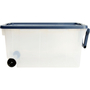 CAJA PLASTICA JUMBO CON RUEDAS 160 QT/151 L