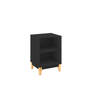 MESA LATERAL AUXILIAR LE 6005 MADERA 57 X 40 X 57 CM NEGRO
