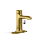 LLAVE PARA LAVABO MONOMANDO DORADO A LAVABO CON SENSOR DE MOVIMIENTO