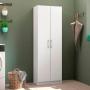 CLÓSET MDP ARMABLE 169 X 56 X 56 CM BLANCO 2 PUERTAS Y 4 ENTREPAÑOS