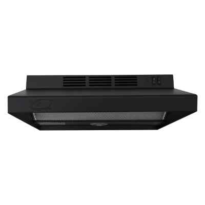 CAMPANA DE COCINA EMPOTRABLE CN 50 CM NEGRO MATE CON FILTRO DE CARBON