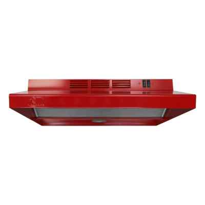 CAMPANA DE COCINA EMPOTRABLE CN 50 CM ROJO PURIFICACIÓN DE AIRE
