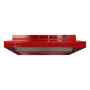 CAMPANA DE COCINA EMPOTRABLE CN 50 CM ROJO PURIFICACIÓN DE AIRE