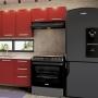 CAMPANA DE COCINA EMPOTRABLE CN 54 CM NEGRO MATE PURIFICADORA