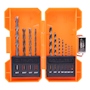 JUEGO DE BROCAS PARA CONCRETO Y METAL ACERO M2 11 PIEZAS