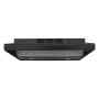 CAMPANA DE COCINA EMPOTRABLE CR 80 CM NEGRO MATE CON DOBLE TURBINA