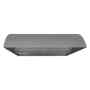 CAMPANA DE COCINA EMPOTRABLE MONACO 50 CM GRIS CON EXTRACCIÓN O PURIFICACIÓN