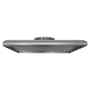 CAMPANA DE COCINA EMPOTRABLE SLIM 76 CM GRIS DOBLE FUNCIÓN