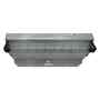 CAMPANA DE COCINA EMPOTRABLE TURBO 80 CM GRIS CON DOBLE TURBINA