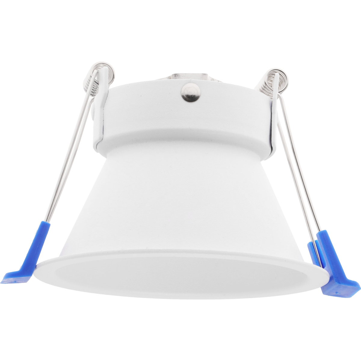LÁMPARA DE TECHO EMPOTRABLE HALÓGENA DE TECHO CIRCULAR 4" 35 W BLANCA