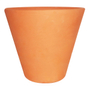MACETA REDONDA DE BARRO TERRACOTA 7 CM PARA INTERIOR Y EXTERIOR
