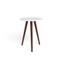 MESA LATERAL AUXILIAR BERTOLINI MADERA 60 X 44 X 60 CM BLANCO