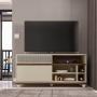 MUEBLE PARA TV PARA 50 PULGADAS OFF WHITE HAVANA 58 X 120 CM