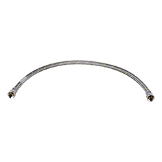 MANGUERA FLEXIBLE PARA GAS LP Y NATURAL DE ACERO 0.60M 3/8"