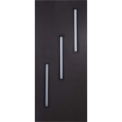 PUERTA DE LAMINA 3 VITRALES VER CHOCOLATE 90X213