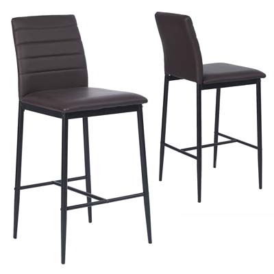 SET DE BANCOS TAPIZADOS DE 98 X 46 X 43 CM 2 PIEZAS