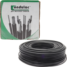CABLE ELÉCTRICO THW-LS CALIBRE 10 AWG NEGRO 100M