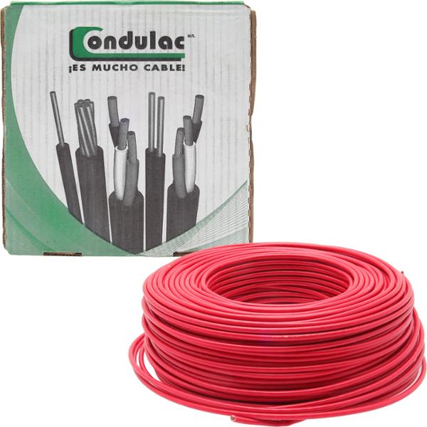 CABLE ELÉCTRICO THW-LS CALIBRE 10 AWG ROJO 100M