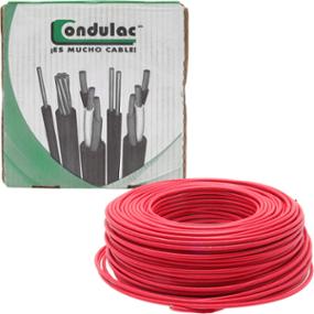 CABLE ELÉCTRICO THW-LS CALIBRE 10 AWG ROJO 100M