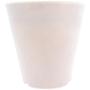 MACETA DE PLÁSTICO REDONDA MEDIANA BEIGE 31 CM PARA INTERIOR Y EXTERIOR