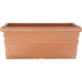 MACETA 31" X 15" PLÁSTICO JARDINERA LADRILLO (19