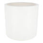 MACETA REDONDA DE PLÁSTICO MEDIANA BLANCA 30 CM PARA INTERIOR Y EXTERIOR