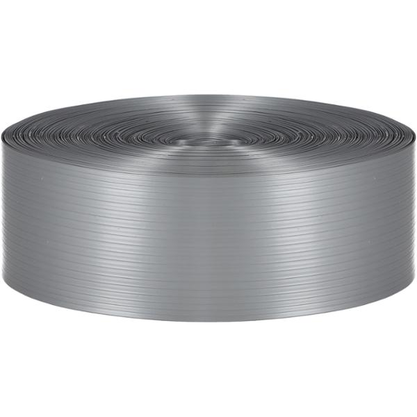 ROLLO DE CINTILLA DE PLÁSTICO DE PRIVACIDAD 3 M2 GRIS PLATA