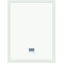 ESPEJO PARA BAÑO CON LUZ RECTANGULAR SIN MARCO VIDRIO 56 X 75 CM BLUETOOTH