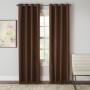 CORTINA BO FAUX SILK CHOCOLATE