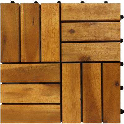 PISO MODULAR DORADO