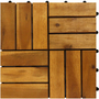 PISO MODULAR DORADO