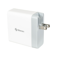 CARGADOR USB C 65W C/POWER DELIVERY STEREN COM-1395