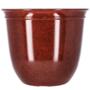 MACETA DE RESINA REDONDA GRANDE SALSA 38.1 CM PARA INTERIOR Y EXTERIOR