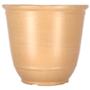 MACETA DE RESINA REDONDA MEDIANA TERRACOTA 30.48 CM PARA INTERIOR Y EXTERIOR