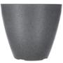 MACETA DE RESINA REDONDA GRANITE GRANDE 40.64 CM PARA INTERIOR Y EXTERIOR