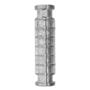 TAQUETE PARA PERNO 3/8 DE PULGADA PLATA 50 PIEZAS