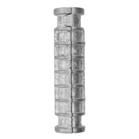 TAQUETE PARA PERNO 3/8 DE PULGADA PLATA 50 PIEZAS