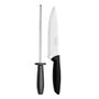 JUEGO DE CUCHILLO DE CHEF Y VARILLA DE AFILAR 2 PIEZAS