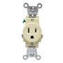 CONTACTO SENCILLO 125 VOLTS MARFIL LEVITON