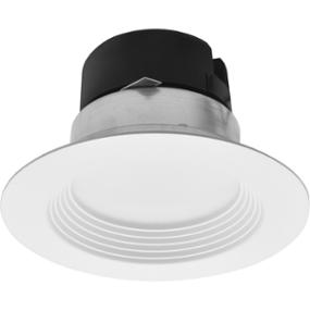 LÁMPARA DE TECHO EMPOTRABLE LED DIMEABLE REDONDA 4" 7.2 W BLANCA