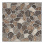 PISO CERÁMICO LAZARO 33 X 33 CM CAFÉ TIPO PIEDRA CAJA CON 1.76 M2