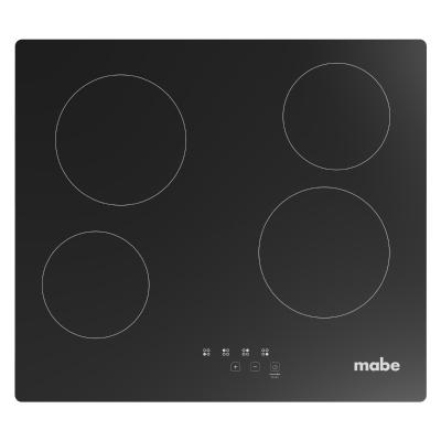 PARRILLA ELÉCTRICA 60 CM VITROCERAMICA NEGRO