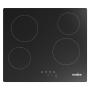 PARRILLA ELÉCTRICA 60 CM VITROCERAMICA NEGRO