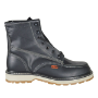 ZAPATO DE SEGURIDAD BOTA PIEL NEGRA CASCO CELASTIC SUELA VAQUERA TALLA 9