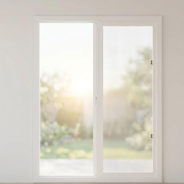 VENTANA CORREDIZA PVC 90 X 120 CM APERTURA CORREDIZA BLANCO
