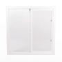 VENTANA CORREDIZA PVC 90 X 90 CM APERTURA CORREDIZA BLANCO