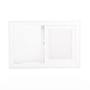 VENTANA CORREDIZA PVC 60 X 40 CM CORREDIZA BLANCO
