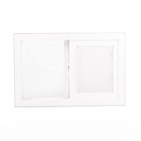 VENTANA CORREDIZA PVC 60 X 40 CM CORREDIZA BLANCO