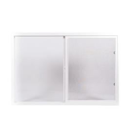 VENTANA CORREDIZA PVC 150 X 100 CM APERTURA CORREDIZA BLANCO