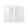 VENTANA CORREDIZA PVC 120 X 100 CM APERTURA CORREDIZA BLANCO
